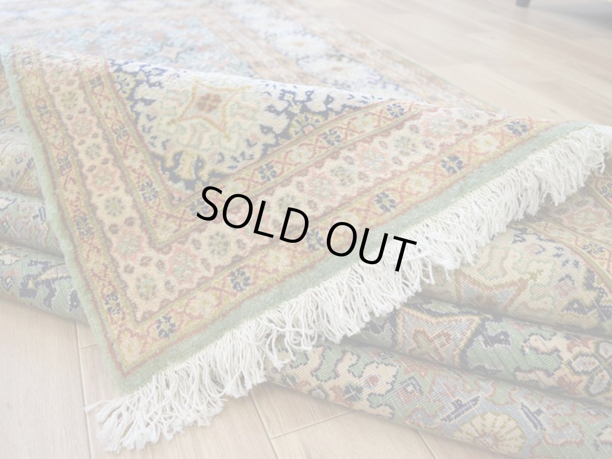 画像15: 良品 ペルシャ 絨毯 ムード 産 縦3m 横2m 6㎡ 〜6帖程度 リビング ダイニング 3人掛けソファ コーナーソファ 大判 サイズ 297 x 189 cm No.H118 天然 ウール 手織り トライバル ラグ 敷物 マット カーペット オールオーバー 総柄 ヴィンテージ ビンテージ 中古品に抵抗のある方にもおすすめです。 ab-H118-297189h094 (15)