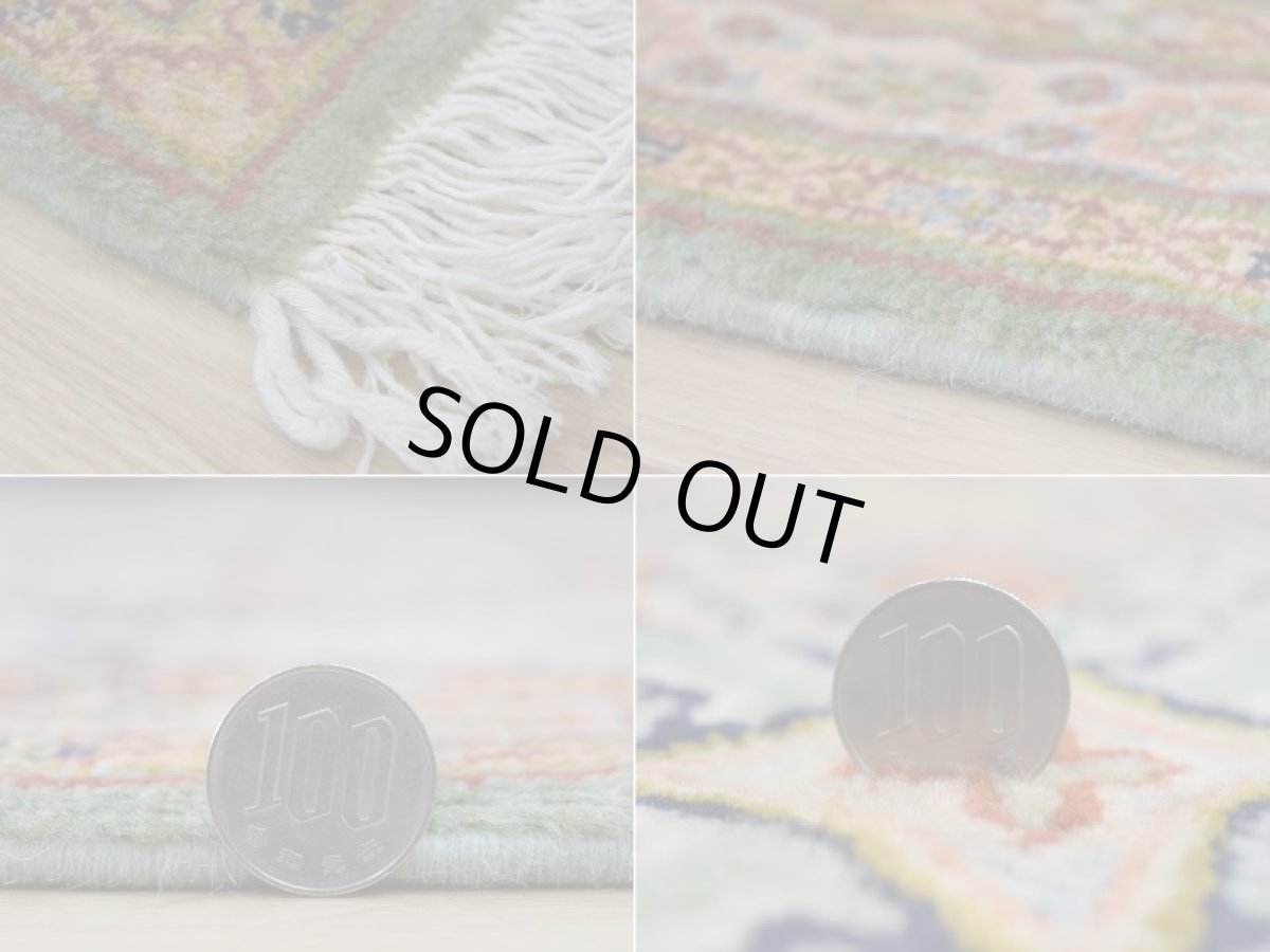 画像20: 良品 ペルシャ 絨毯 ムード 産 縦3m 横2m 6㎡ 〜6帖程度 リビング ダイニング 3人掛けソファ コーナーソファ 大判 サイズ 297 x 189 cm No.H118 天然 ウール 手織り トライバル ラグ 敷物 マット カーペット オールオーバー 総柄 ヴィンテージ ビンテージ 中古品に抵抗のある方にもおすすめです。 ab-H118-297189h094 (20)