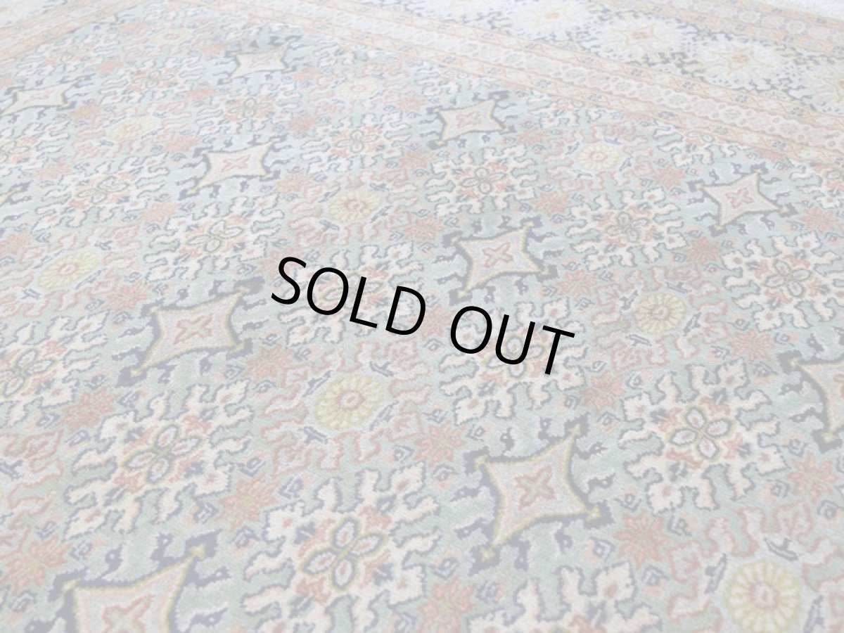 画像11: 良品 ペルシャ 絨毯 ムード 産 縦3m 横2m 6㎡ 〜6帖程度 リビング ダイニング 3人掛けソファ コーナーソファ 大判 サイズ 297 x 189 cm No.H118 天然 ウール 手織り トライバル ラグ 敷物 マット カーペット オールオーバー 総柄 ヴィンテージ ビンテージ 中古品に抵抗のある方にもおすすめです。 ab-H118-297189h094 (11)