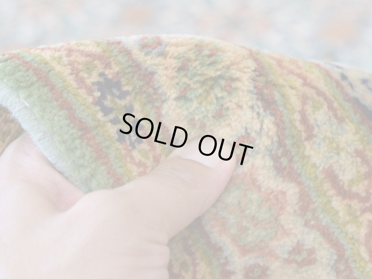 画像14: 良品 ペルシャ 絨毯 ムード 産 縦3m 横2m 6㎡ 〜6帖程度 リビング ダイニング 3人掛けソファ コーナーソファ 大判 サイズ 297 x 189 cm No.H118 天然 ウール 手織り トライバル ラグ 敷物 マット カーペット オールオーバー 総柄 ヴィンテージ ビンテージ 中古品に抵抗のある方にもおすすめです。 ab-H118-297189h094 (14)