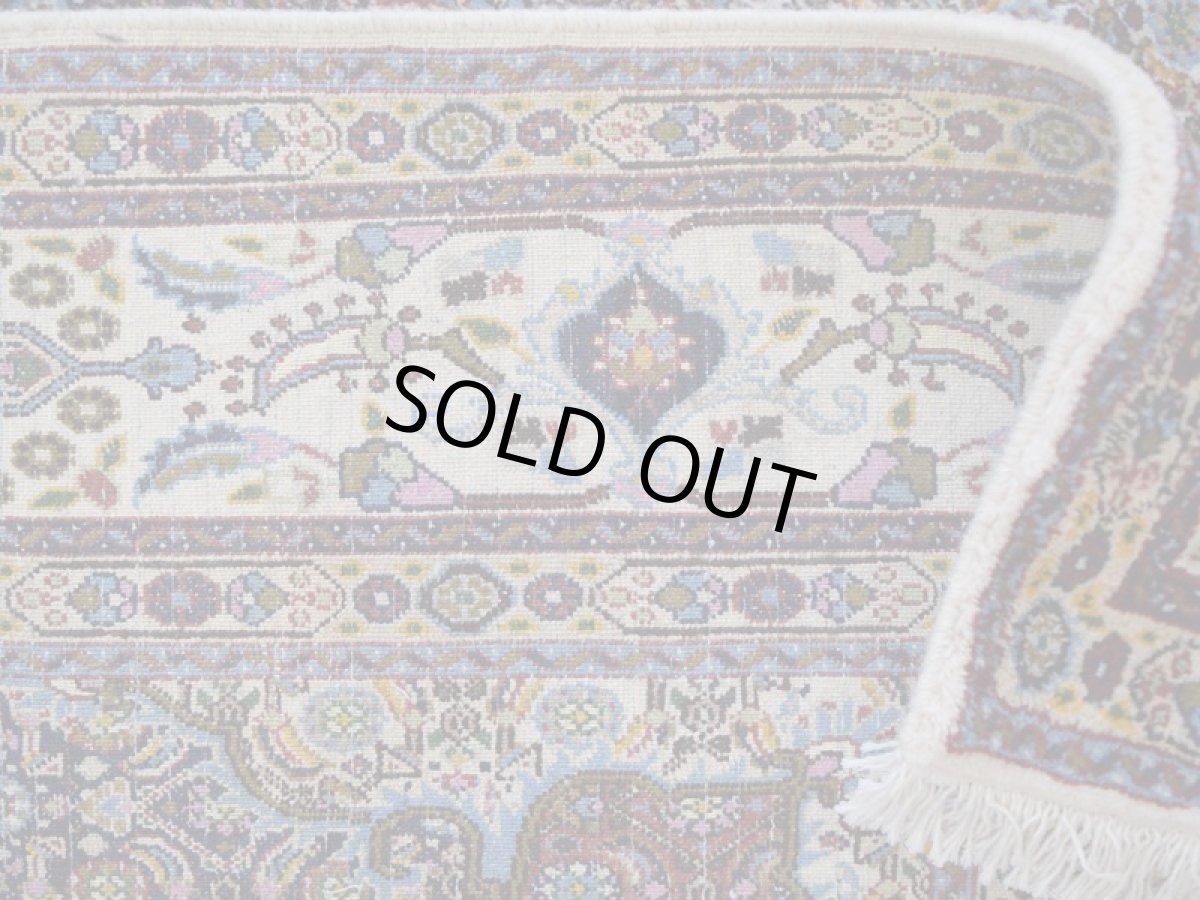 画像15: 新品 ペルシャ 絨毯 ムード 産 縦2.5m 横1.6m 4㎡ 〜3帖 リビング ダイニング 3人掛けソファ サイズ 240 x 160 cm No.A182 天然 肉厚 ウール シルク 手織り ハンドメイド トライバル ラグ カーペット マヒ柄 ヘラティ模様 n-A182-240160s005-056 (15)