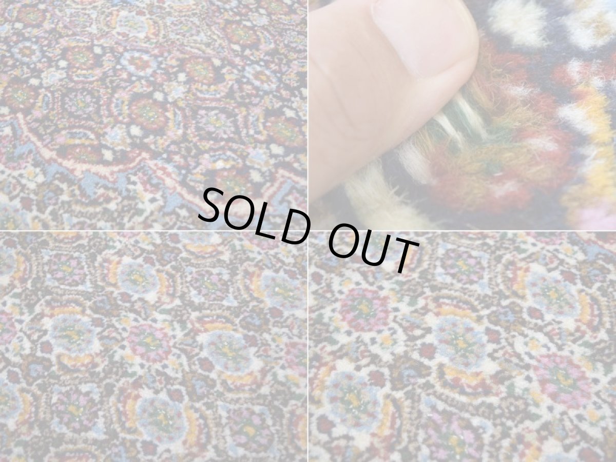 画像17: 新品 ペルシャ 絨毯 ムード 産 縦2.5m 横1.6m 4㎡ 〜3帖 リビング ダイニング 3人掛けソファ サイズ 240 x 160 cm No.A182 天然 肉厚 ウール シルク 手織り ハンドメイド トライバル ラグ カーペット マヒ柄 ヘラティ模様 n-A182-240160s005-056 (17)