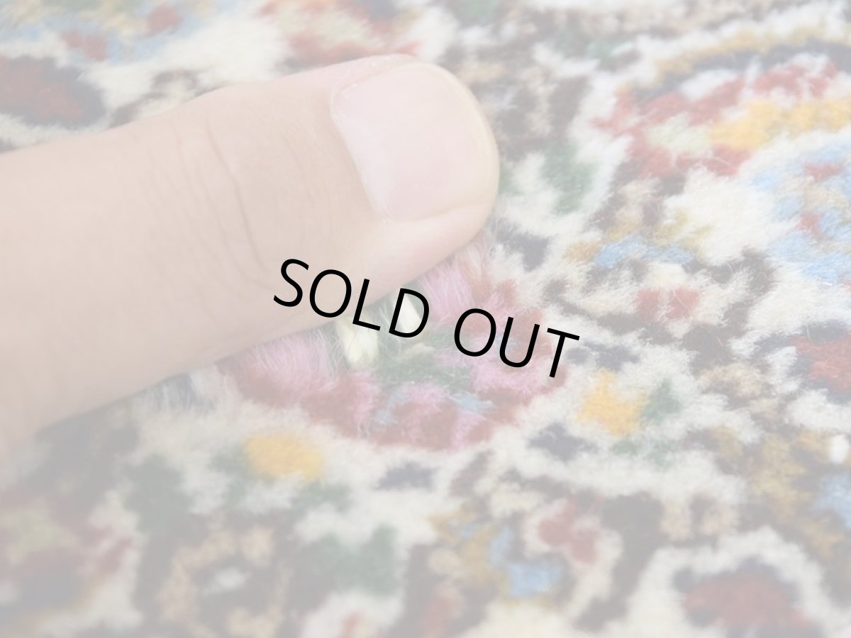 画像11: 新品 ペルシャ 絨毯 ムード 産 縦2.5m 横1.6m 4㎡ 〜3帖 リビング ダイニング 3人掛けソファ サイズ 240 x 160 cm No.A182 天然 肉厚 ウール シルク 手織り ハンドメイド トライバル ラグ カーペット マヒ柄 ヘラティ模様 n-A182-240160s005-056 (11)