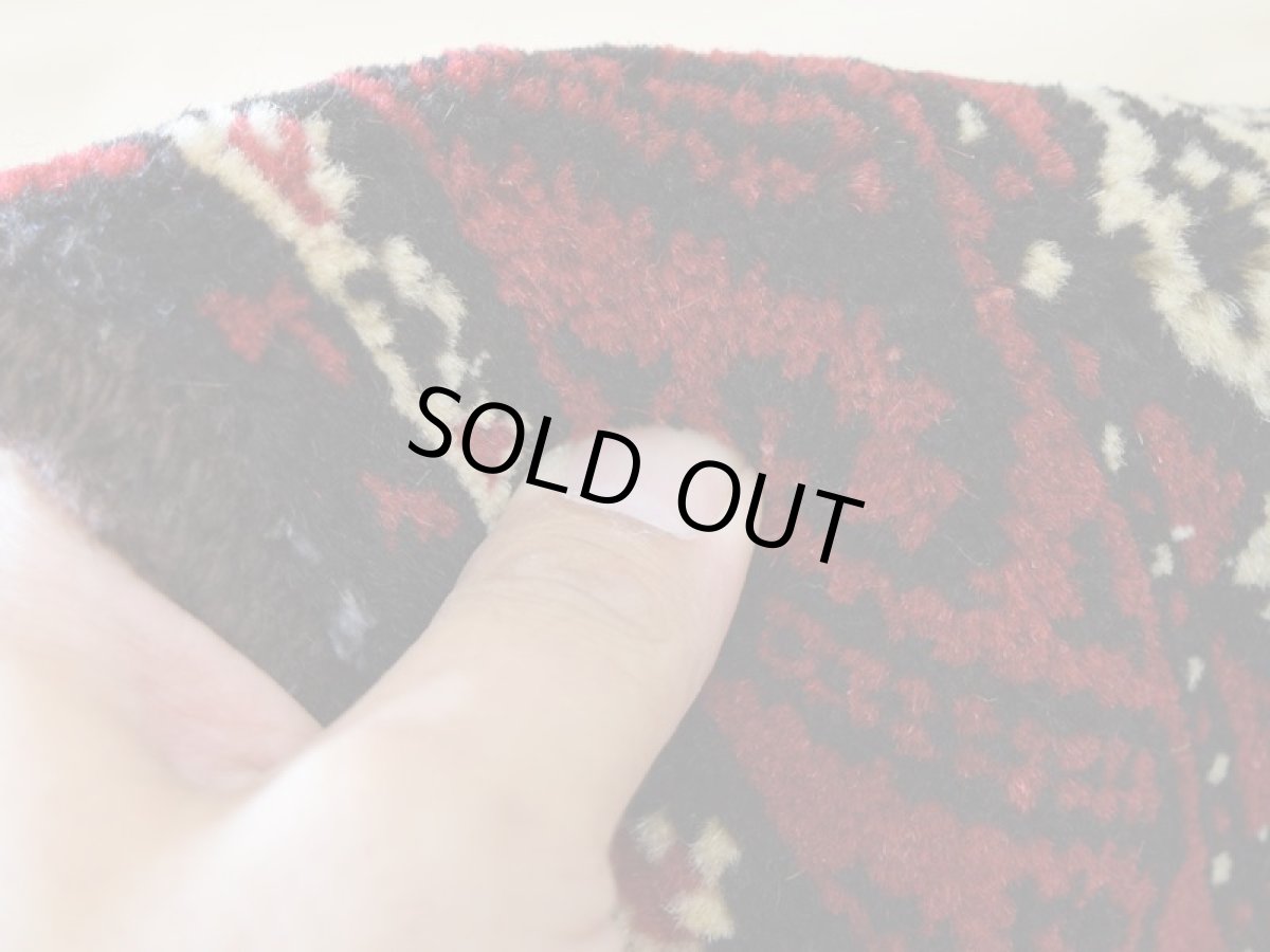 画像14: 美品 ペルシャ 部族絨毯 バルーチ 縦2m 横1.1m 2.2㎡ 〜2-3帖 リビング ダイニング 2〜3人掛けソファ センターテーブル サイズ 203 x 108 cm No.H19 天然 ウール 手織り トライバル ラグ 敷物 マット カーペット 幾何学模様 クリーム 生成り色 ヴィンテージ ビンテージ 中古品に抵抗のある方にもおすすめです。a-H19-203108h003-004 (14)