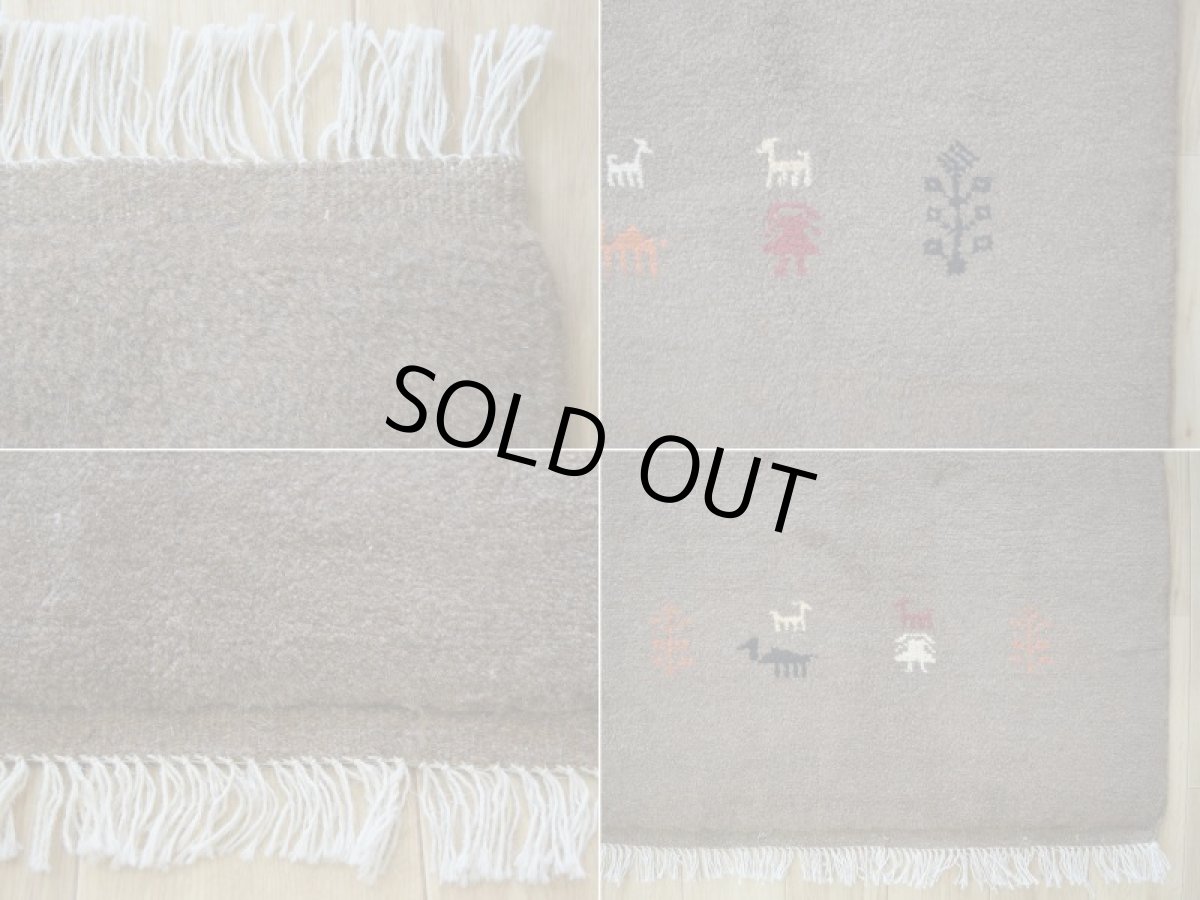 画像19: 新品 ペルシャ ギャッベ 縦2m 横1.5m 3㎡ リビング ダイニング 2-3人掛けソファ サイズ 200 × 151 cm No.R440 肉厚 天然 ウール ギャベ 手織り ハンドメイド ラグ 絨毯 カーペット リビングダイニングルームやベッドサイドに ブラウン 茶 n-r440-200151h051-002 (19)
