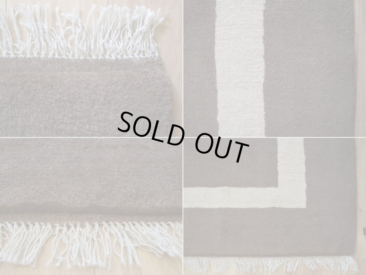 画像19: 新品 ペルシャ ギャッベ 縦2m 横1.6m 3㎡ 〜3帖 リビング ダイニング 2-3人掛けソファ サイズ 193 × 157 cm No.R419 肉厚 天然 ウール ギャベ 手織り ハンドメイド ラグ 絨毯 カーペット リビングダイニングルームやベッドサイドに チョコレートブラウン 生成り クリーム n-r419-196157h051-002 (19)