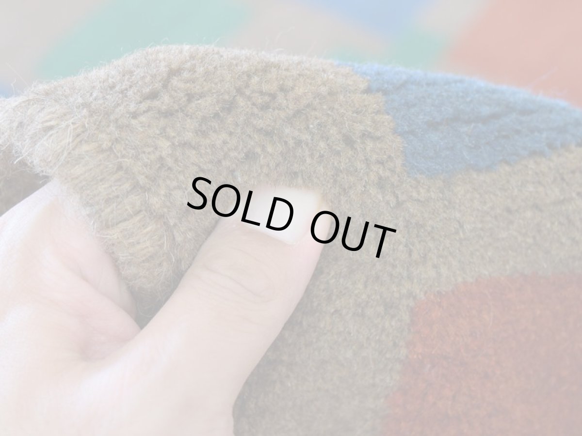 画像13: 新品 ペルシャ ギャッベ 縦1.5m 横1.3m 1.9㎡ リビング 2人掛けソファ サイズ 153 × 121 cm No.R401 肉厚 天然 ウール ギャベ 手織り ハンドメイド ラグ 絨毯 カーペット リビングルームやベッドサイドに ブラウン 茶 マルチカラー n-r401-153121h001-031 (13)