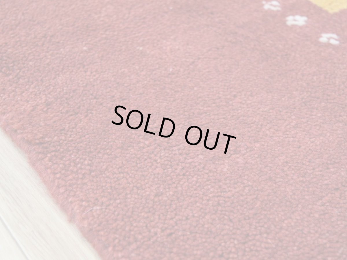 画像12: 新品 ペルシャ ギャッベ 縦1.8m 横1.2m 2.2㎡ リビング ダイニング 2-3人掛けソファ サイズ 180 × 120 cm No.R420 肉厚 天然 ウール ギャベ 手織り ハンドメイド ラグ 絨毯 カーペット リビングダイニングルームやベッドサイドに 赤 カラフル マルチカラー n-r420-180120h011-051 (12)