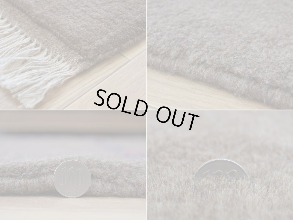 画像20: 新品 ペルシャ ギャッベ 縦3m 横2.2m 6.3㎡ 〜6帖 大判 リビング ダイニング 2-3人掛けソファ サイズ 290 × 215 cm No.R456 肉厚 天然 ウール ギャベ 手織り ハンドメイド ラグ 絨毯 カーペット リビングダイニングルームやベッドサイドに 茶 ライトブラウン  n-r456-290215h003-004 (20)