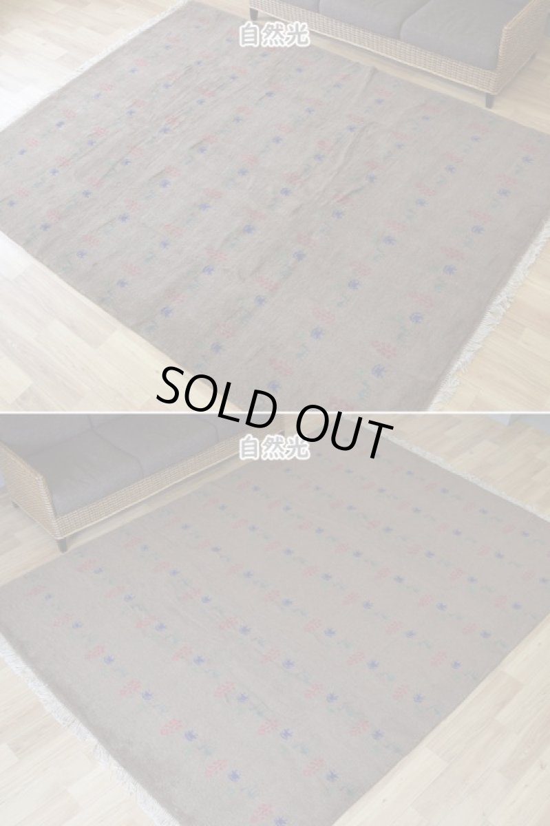 画像6: 新品 ペルシャ ギャッベ 縦3m 横2.2m 6.3㎡ 〜6帖 大判 リビング ダイニング 2-3人掛けソファ サイズ 290 × 215 cm No.R456 肉厚 天然 ウール ギャベ 手織り ハンドメイド ラグ 絨毯 カーペット リビングダイニングルームやベッドサイドに 茶 ライトブラウン  n-r456-290215h003-004 (6)