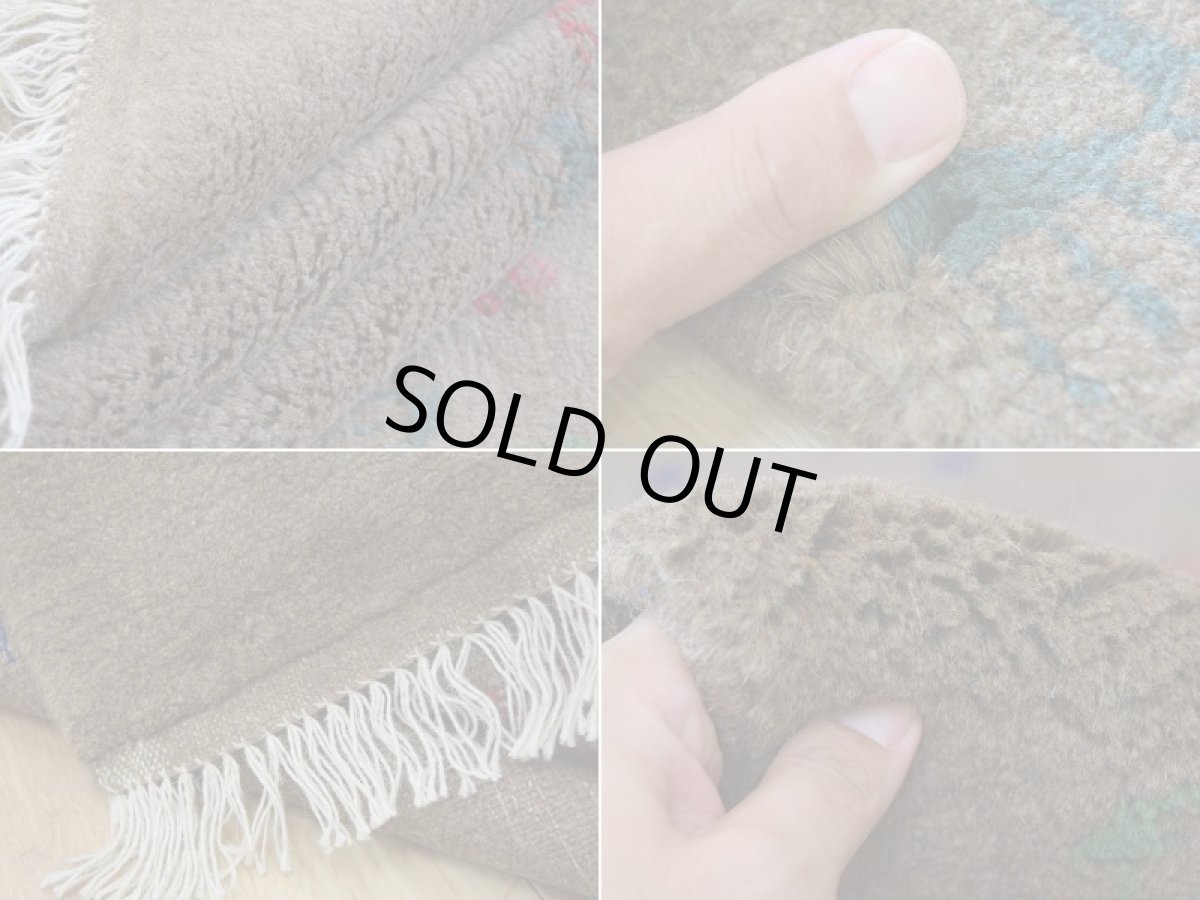 画像17: 新品 ペルシャ ギャッベ 縦3m 横2.2m 6.3㎡ 〜6帖 大判 リビング ダイニング 2-3人掛けソファ サイズ 290 × 215 cm No.R456 肉厚 天然 ウール ギャベ 手織り ハンドメイド ラグ 絨毯 カーペット リビングダイニングルームやベッドサイドに 茶 ライトブラウン  n-r456-290215h003-004 (17)