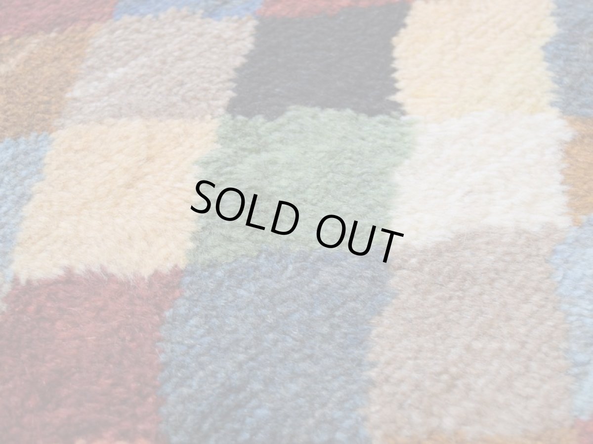 画像10: 新品 ペルシャ ギャッベ 縦2m 横2m 4㎡ 〜4.5帖 正方形 スクエア タイプ リビング ダイニング 2-3人掛けソファ サイズ 190 × 200 cm No.R459 肉厚 天然 ウール ギャベ 手織り ハンドメイド ラグ マット 絨毯 カーペット リビングダイニングルームやベッドサイドに カラフル マルチカラー n-r459-190200h091-052 (10)