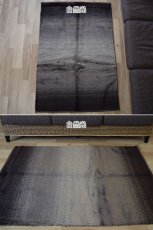 画像3: 新品 ペルシャ ギャッベ 縦1.5m 横1m 2人掛けソファ サイズ 148 × 100 cm No.1443 肉厚 天然 草木染 ウール ギャベ 手織り ハンドメイド ラグ 絨毯 カーペット ソファの足元やベッドサイドに ブラウン 茶 グレー ベージュ グラデーション n-1443-148100s011-051 (3)