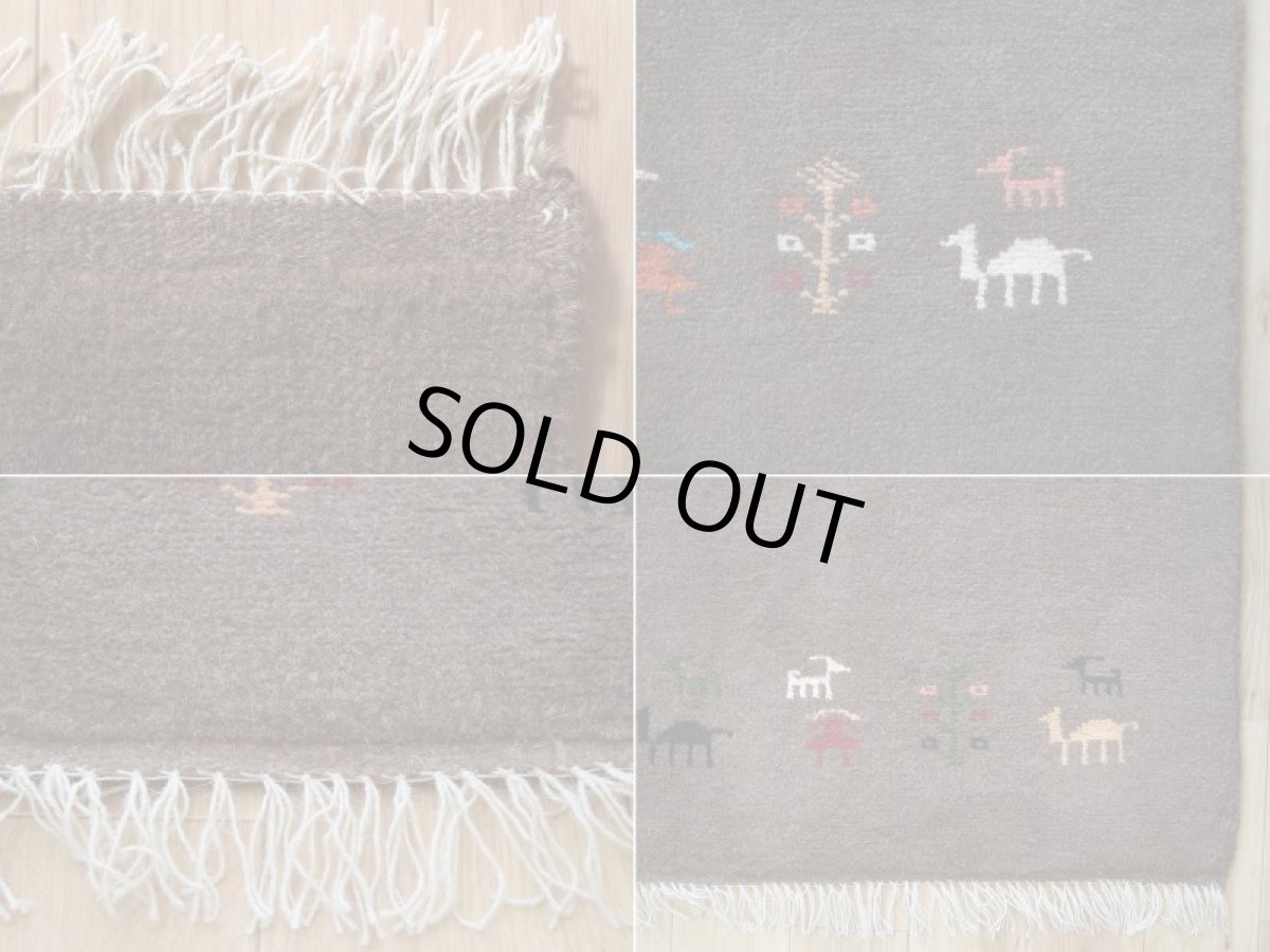 画像19: 新品 ペルシャ ギャッベ 縦2m 横1.5m 3㎡ リビング ダイニング 2-3人掛けソファ サイズ 193 × 153 cm No.R420 肉厚 天然 ウール ギャベ 手織り ハンドメイド ラグ 絨毯 カーペット リビングダイニングルームやベッドサイドに ブラウン 茶 n-r420-193153h051-002 (19)