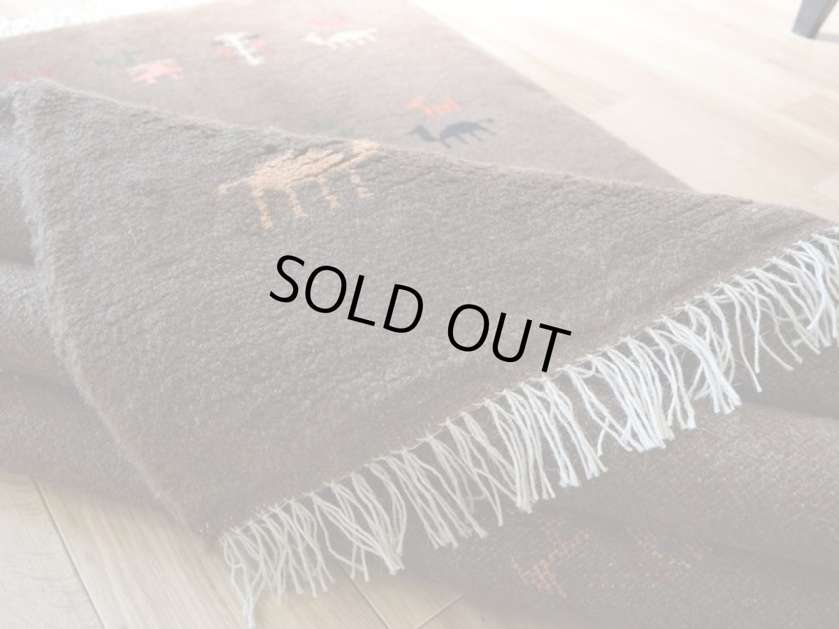 画像15: 新品 ペルシャ ギャッベ 縦2m 横1.5m 3㎡ リビング ダイニング 2-3人掛けソファ サイズ 193 × 153 cm No.R420 肉厚 天然 ウール ギャベ 手織り ハンドメイド ラグ 絨毯 カーペット リビングダイニングルームやベッドサイドに ブラウン 茶 n-r420-193153h051-002 (15)