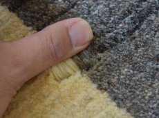 画像11: 新品 ペルシャ ギャッベ 縦2m 横1.5m 3㎡ 〜3帖 リビング ダイニング 2-3人掛けソファ サイズ 202 × 149 cm No.1940 肉厚 天然 草木染 ウール ギャベ 手織り ハンドメイド ラグ 絨毯 カーペット リビングダイニングルームやベッドサイドに 生成り クリーム ベージュ ブラウン 原毛系 n-1940-202149s123-024 (11)