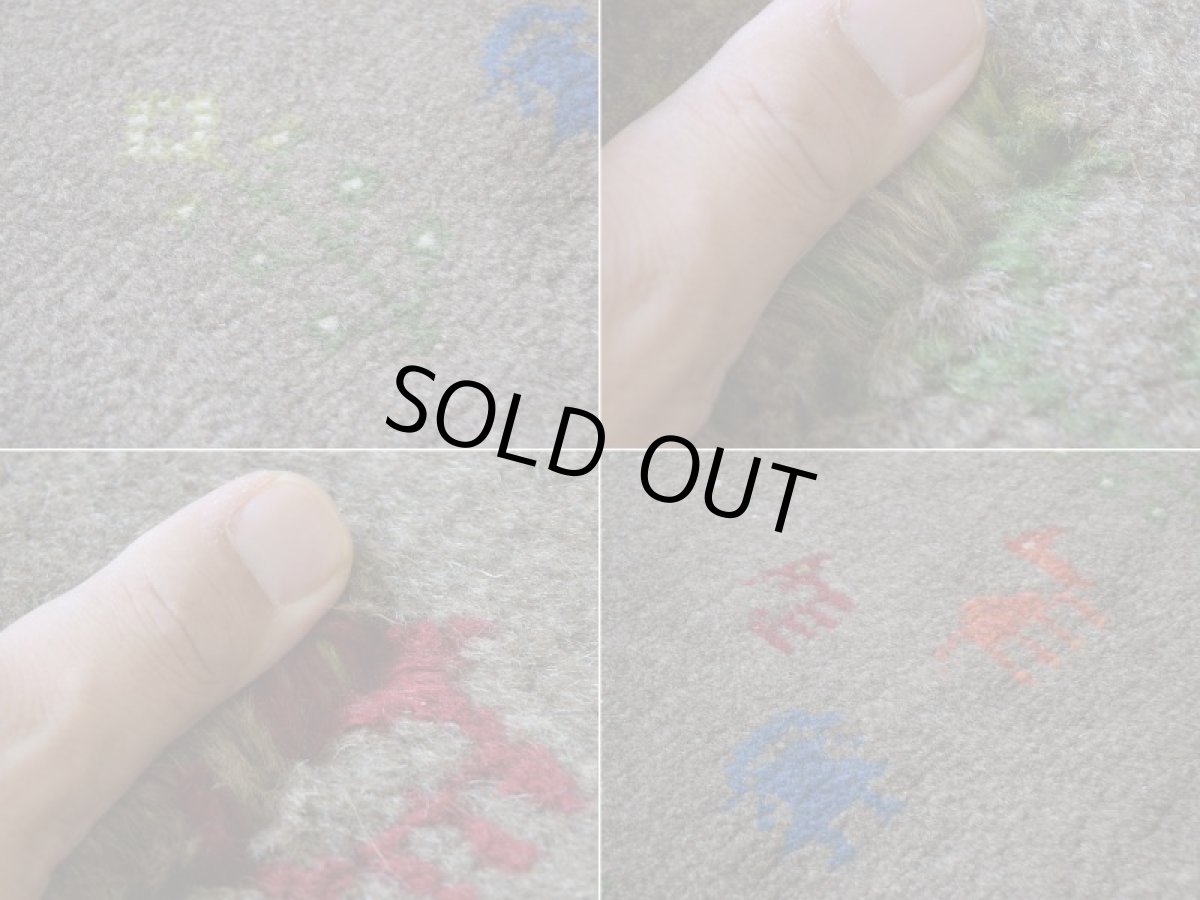 画像17: 新品 ペルシャ ギャッベ 縦2m 横1.6m 3㎡ 〜3帖 リビング ダイニング 2-3人掛けソファ サイズ 197 × 152 cm No.R426 肉厚 天然 ウール ギャベ 手織り ハンドメイド ラグ 絨毯 カーペット リビングダイニングルームやベッドサイドに ライトブラウン 茶 グレー n-r426-197152h051-002 (17)