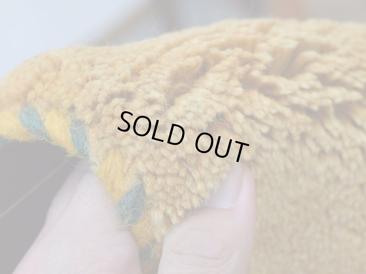 画像15: 新品 ペルシャ ギャッベ 足元マット 玄関マット ミニ サイズ 60 × 36 cm No.613 肉厚 天然 草木染 ウール ギャベ 手織り ハンドメイド ラグ 絨毯 カーペット  n-613-060036s51-91 (15)