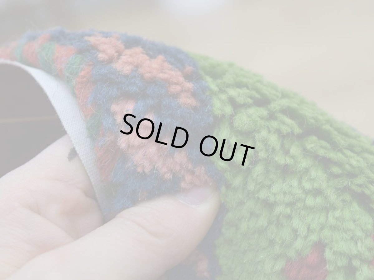 画像13: 新品 ペルシャ ギャッベ 足元マット 玄関マット ミニ サイズ 57 × 42 cm No.607 肉厚 天然 草木染 ウール ギャベ 手織り ハンドメイド ラグ 絨毯 カーペット グリーン 緑 マルチカラー 動物柄 n-607-057042s51-91 (13)