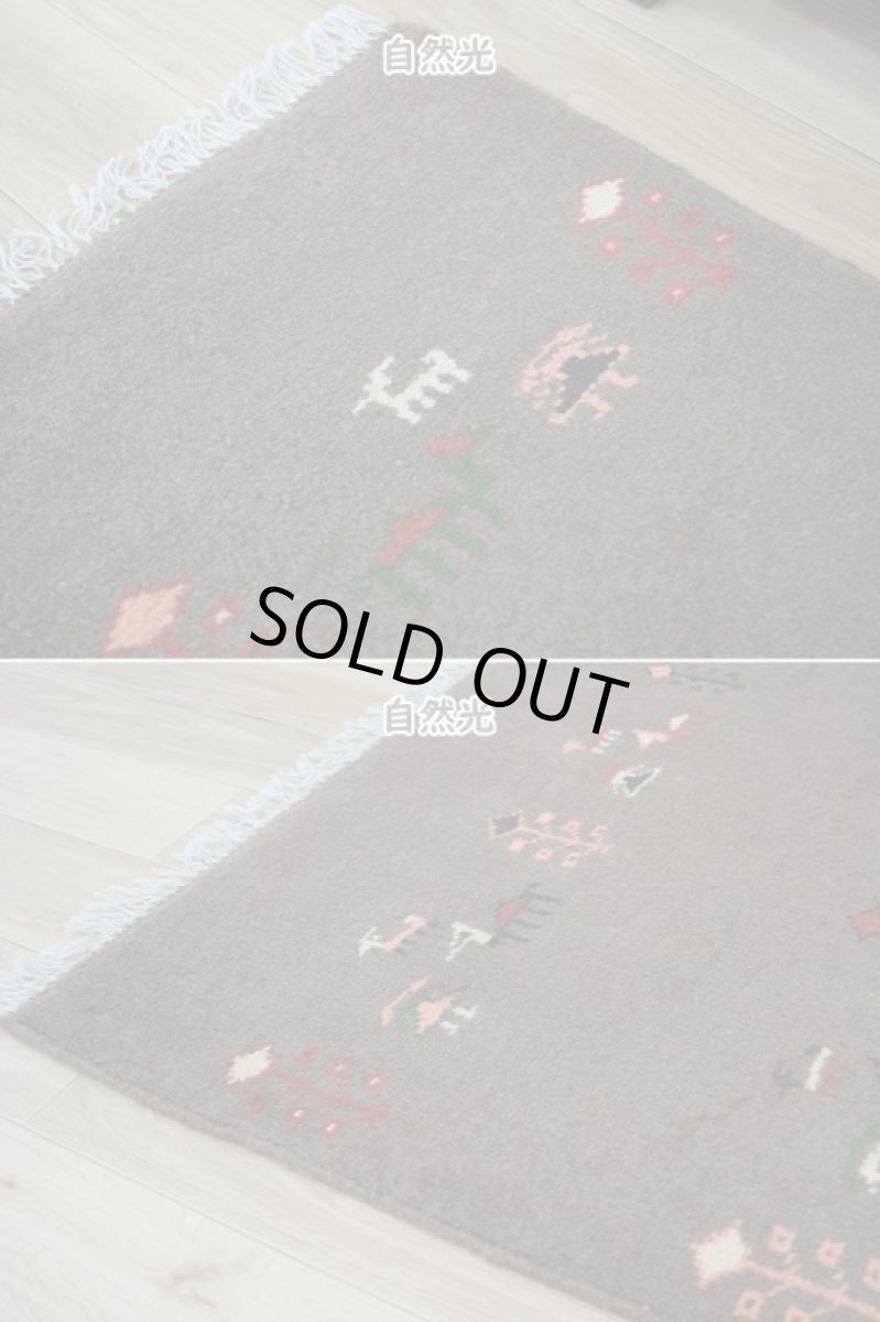 画像8: 新品 ペルシャ ギャッベ 縦2m 横1.5m 3㎡ リビング ダイニング 2-3人掛けソファ サイズ 193 × 154 cm No.R431 肉厚 天然 ウール ギャベ 手織り ハンドメイド ラグ 絨毯 カーペット リビングダイニングルームやベッドサイドに ブラウン 茶 n-r431-193154h051-002 (8)