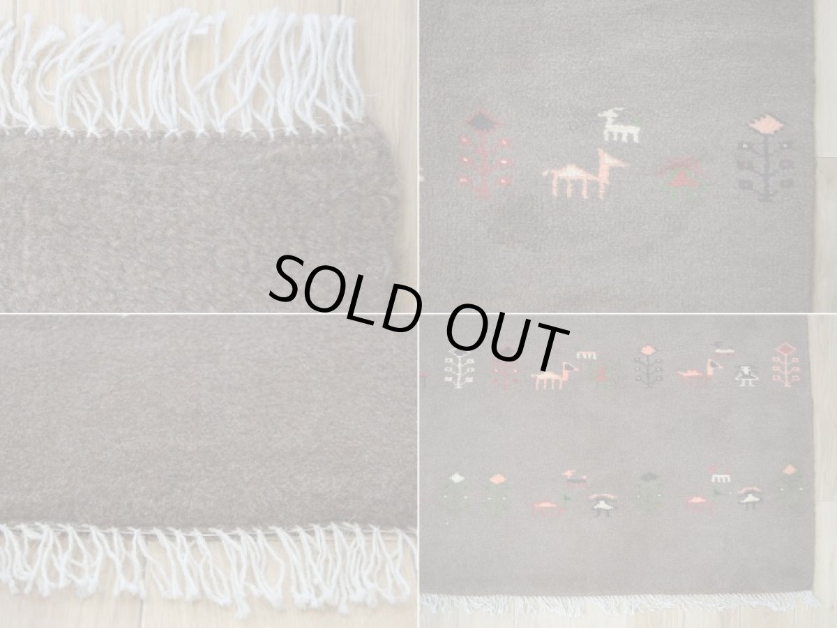 画像19: 新品 ペルシャ ギャッベ 縦2m 横1.5m 3㎡ リビング ダイニング 2-3人掛けソファ サイズ 193 × 154 cm No.R431 肉厚 天然 ウール ギャベ 手織り ハンドメイド ラグ 絨毯 カーペット リビングダイニングルームやベッドサイドに ブラウン 茶 n-r431-193154h051-002 (19)