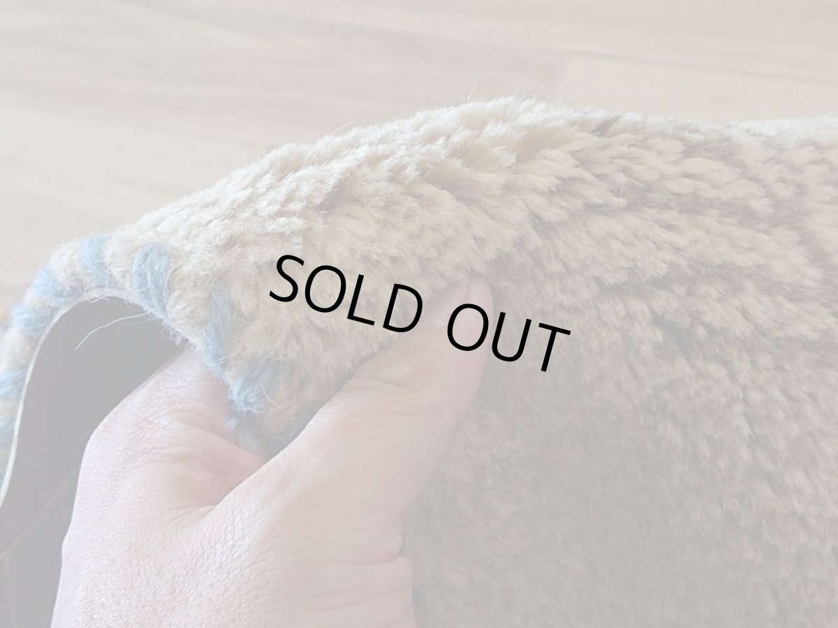 画像6: 新品 ペルシャ ギャッベ 玄関マット サイズ 76 × 53 cm No.555 天然 草木染 ウール ギャベ 手織り ハンドメイド ラグ 絨毯 カーペット 赤 グレー 原毛系 マルチカラー 生命の樹柄 n-555-7653-s-42 (6)