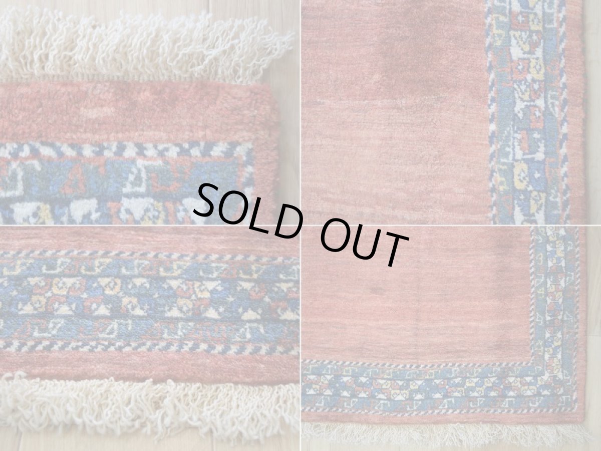 画像19: 新品 ペルシャ ギャッベ 縦2m 横1.2m 2.2㎡  センター ラグ ベッドサイド 2人掛けソファ サイズ 184 × 119 cm No.1482 肉厚 天然 草木染 ウール ギャベ 手織り ハンドメイド ラグ 絨毯 カーペット 細かな織 リーズバフト 糸杉 植物柄 赤 朱色 生成り クリームn-1482-184119s074-016 (19)