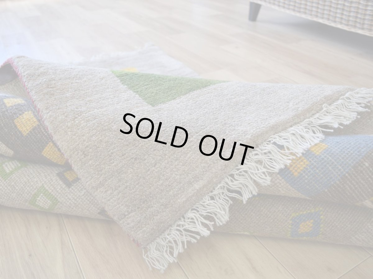 画像13: 新品 ペルシャ ギャッベ 縦2m 横1.3m 2.3㎡ 〜2帖 2人掛けソファ サイズ 180 × 123 cm No.1944 肉厚 天然 草木染 ウール ギャベ 手織り ハンドメイド ラグ 絨毯 カーペット ロリバフト リビングダイニングルームやベッドサイドに 生成り クリーム グレー ベージュ ブラウン 原毛系 マルチカラー n-1944-180123s732-013 (13)