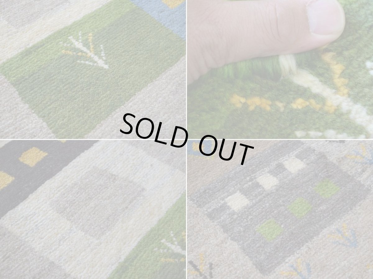 画像17: 新品 ペルシャ ギャッベ 縦2m 横1.3m 2.3㎡ 〜2帖 2人掛けソファ サイズ 180 × 123 cm No.1944 肉厚 天然 草木染 ウール ギャベ 手織り ハンドメイド ラグ 絨毯 カーペット ロリバフト リビングダイニングルームやベッドサイドに 生成り クリーム グレー ベージュ ブラウン 原毛系 マルチカラー n-1944-180123s732-013 (17)