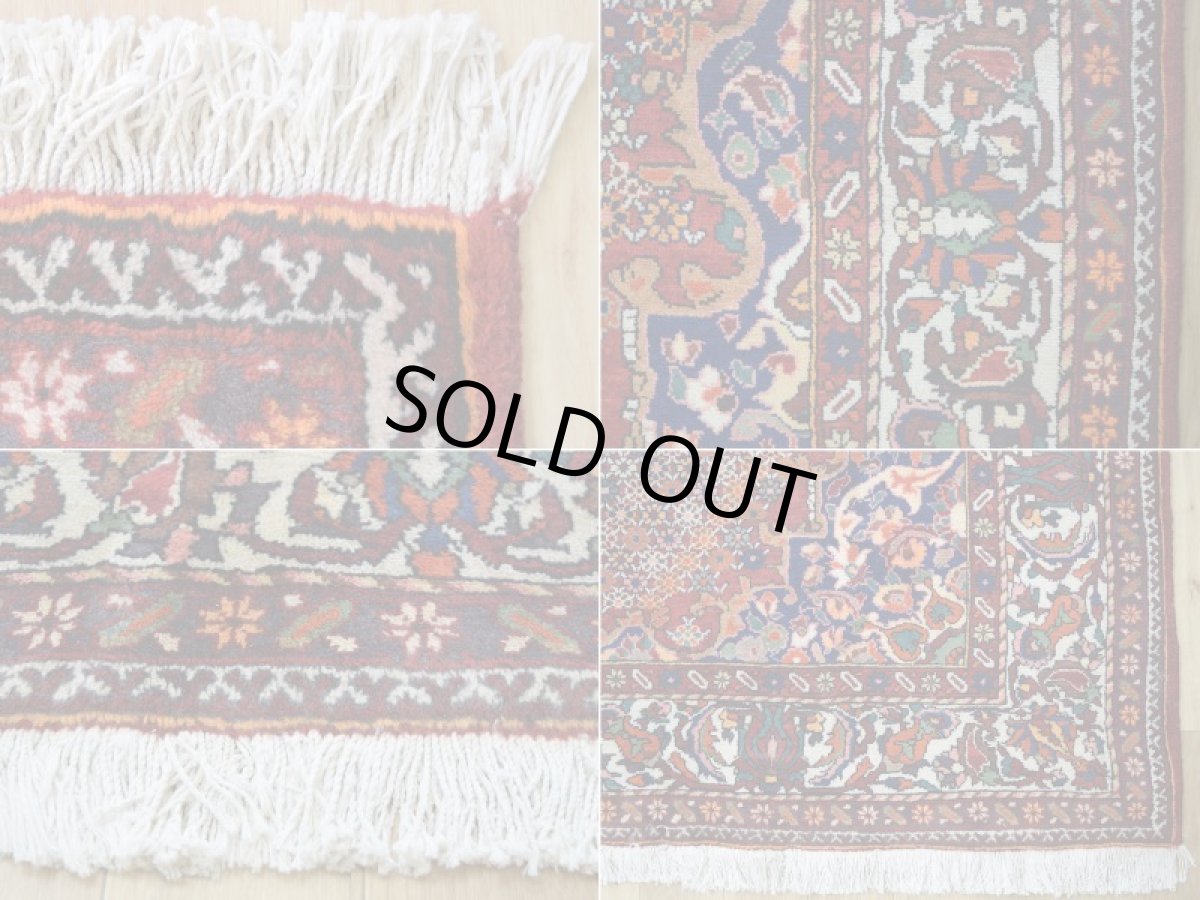 画像19: 良品 ペルシャ 絨毯 バクティヤリ 縦3.2m 横2.3m 7.3㎡ 〜6帖 リビング ダイニング 3人掛けソファ コーナーソファ 大判 サイズ 320 x 228 cm No.R106 肉厚 天然 草木染 ウール 手織り トライバル ラグ 敷物 マット カーペット メダリオン ゴルミナ ゴルミナイ 花柄 ヴィンテージ ビンテージ バクティアリ バフティヤリ b-r106-320228h024-264-055 (19)