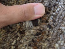 画像11: 新品 ペルシャ ギャッベ 縦2m 横1.5m 3㎡ 〜2帖 リビング ダイニング 2-3人掛けソファ サイズ 200 × 150 cm No.P396 肉厚 天然 ウール ギャベ 手織り ハンドメイド ラグ 絨毯 カーペット リビングダイニングルームやベッドサイドに 生成り ベージュ 茶 グレー 原毛系 グラデーション n-p396-200150s092p (11)