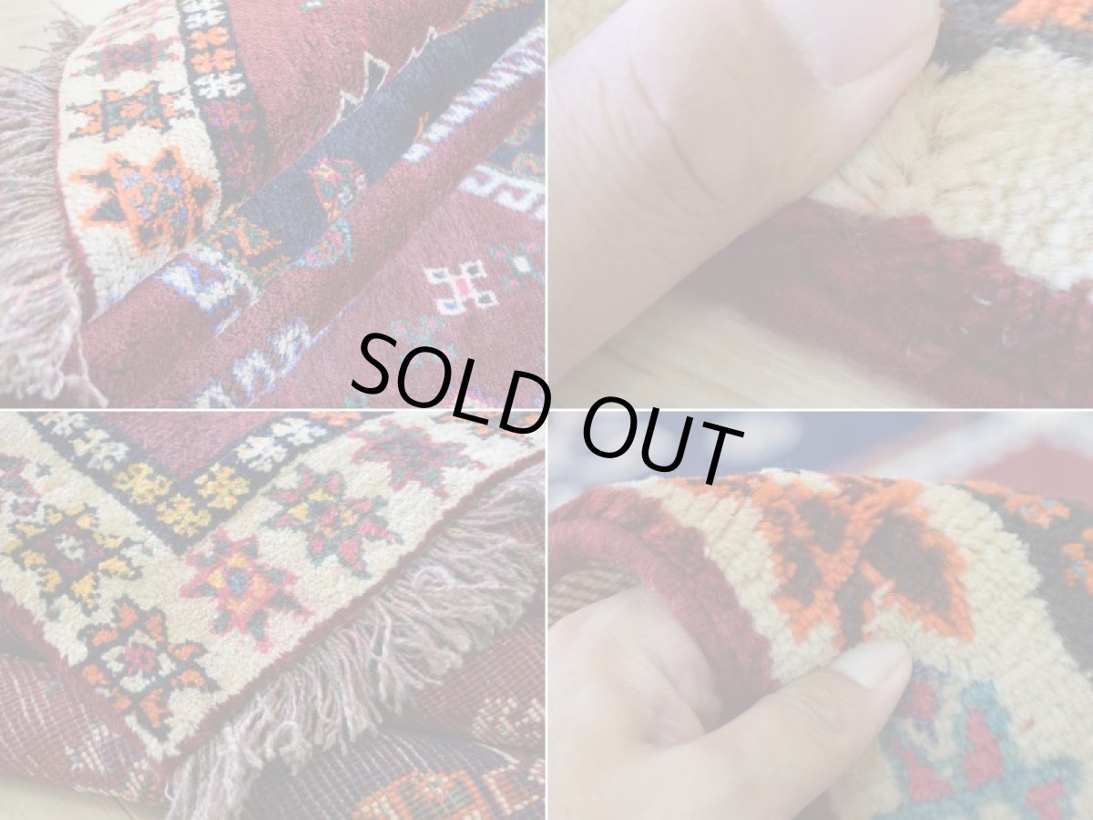 画像18: 良品 ペルシャ 部族絨毯 シラーズ 縦3.3m 横2m 6.6㎡ 〜6帖 リビング ダイニング 3人掛けソファ コーナーソファ 大判 サイズ 329 x 199 cm No.P291 肉厚 天然 ウール 手織り トライバル ラグ 敷物 マット カーペット メダリオン ヴィンテージ ビンテージ ab-p291-329199h273-054-094 (18)