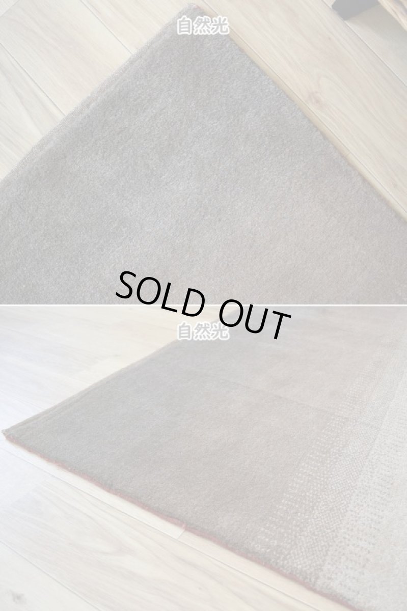 画像8: 新品 ペルシャ ギャッベ 縦2m 横2m 4㎡ 〜4.5帖 リビング ダイニング 2-3人掛けソファ 正方形 スクエア サイズ 205 × 190 cm No.1445 天然 肉厚 ウール ギャベ 手織り ハンドメイド ラグ 絨毯 カーペット ベージュ ブラウン グレー グラデーション ボーダー リビングダイニングルームやベッドサイドに N-1445-205190-S-032-003 (8)