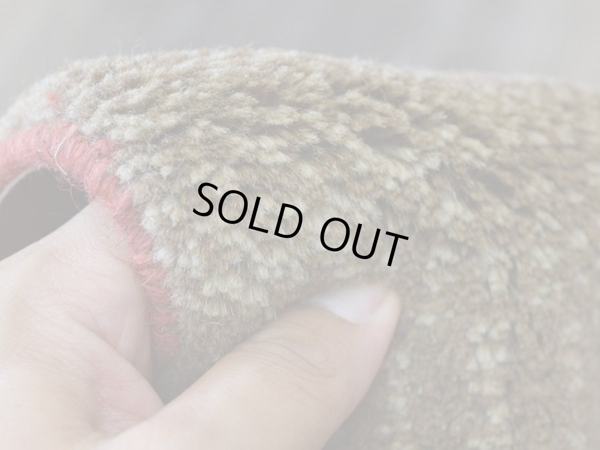 画像12: 新品 ペルシャ ギャッベ 縦2m 横2m 4㎡ 〜4.5帖 リビング ダイニング 2-3人掛けソファ 正方形 スクエア サイズ 205 × 190 cm No.1445 天然 肉厚 ウール ギャベ 手織り ハンドメイド ラグ 絨毯 カーペット ベージュ ブラウン グレー グラデーション ボーダー リビングダイニングルームやベッドサイドに N-1445-205190-S-032-003 (12)