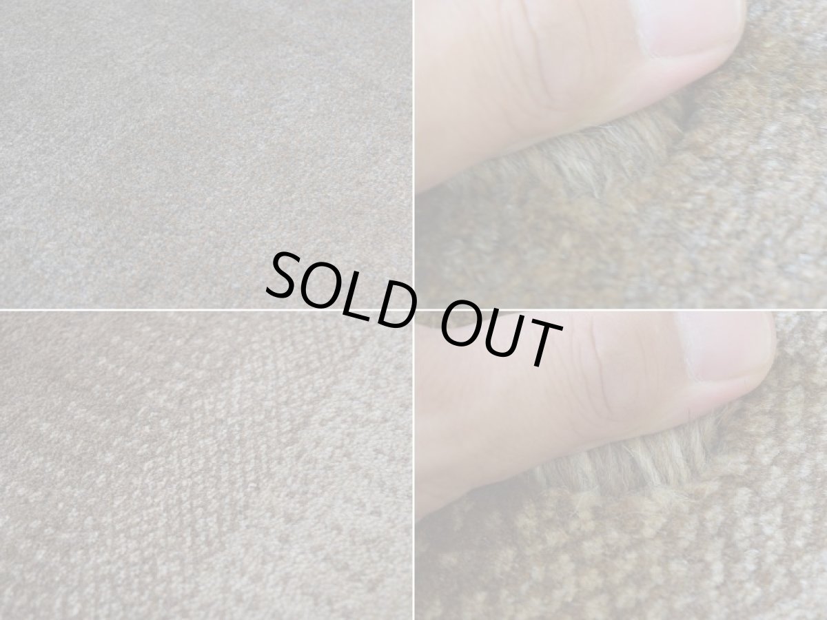 画像15: 新品 ペルシャ ギャッベ 縦2m 横2m 4㎡ 〜4.5帖 リビング ダイニング 2-3人掛けソファ 正方形 スクエア サイズ 205 × 190 cm No.1445 天然 肉厚 ウール ギャベ 手織り ハンドメイド ラグ 絨毯 カーペット ベージュ ブラウン グレー グラデーション ボーダー リビングダイニングルームやベッドサイドに N-1445-205190-S-032-003 (15)
