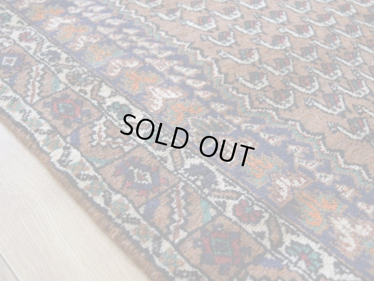 画像11: 良品 ペルシャ 絨毯  シャハレババク 縦2m 横1.5m 3㎡ 〜2帖 リビング ダイニング 2〜3人掛けソファ サイズ 195 x 155 cm No.P466 天然 ウール 手織り ハンドメイド トライバル ラグ 部族絨毯 マット カーペット 幾何学模様 民族柄 ネイビー ブラウン ブラック ギャッベ(ギャベ)をお探しの方にもお勧めです b-p466-195155h033p (11)