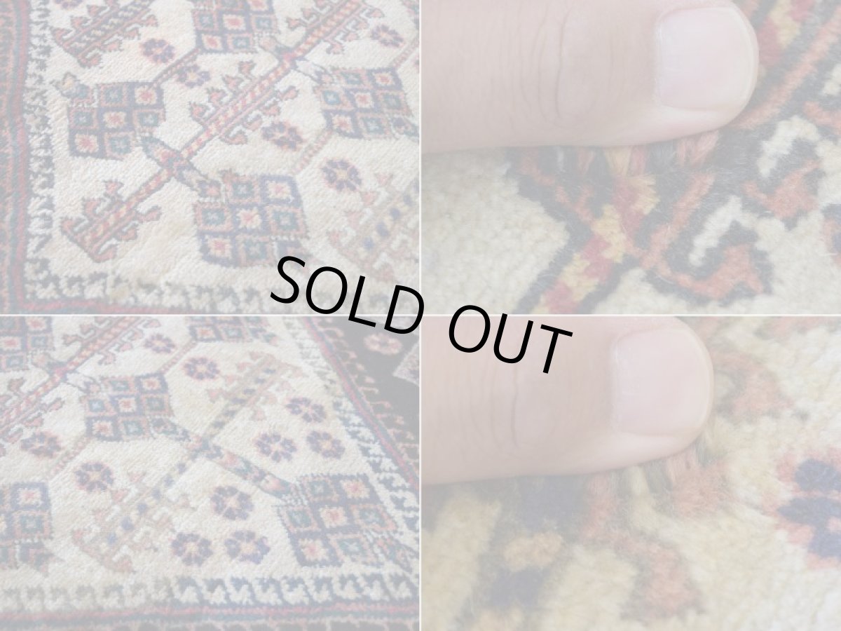 画像16: 良品 ペルシャ 部族絨毯  シャハレババク 縦2m 横1.5m 3㎡ 〜2帖 リビング ダイニング 2〜3人掛けソファ サイズ 195 x 165 cm No.P479 天然 ウール 手織り ハンドメイド トライバル ラグ 部族絨毯 マット カーペット 幾何学模様 民族柄 ネイビー オレンジ ギャッベ(ギャベ)をお探しの方にもお勧めです b-p479-195165h843p (16)