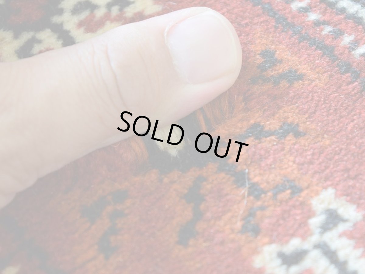 画像13: 新品 ペルシャ 部族絨毯 トルクメン 縦2m 横1.4n 2.6㎡ ~2帖 2-3人掛けソファ センターテーブル サイズ 190 x 135 cm No.R478 ウール 手織り ハンドメイド トライバル ラグ カーペット グリーン 幾何学模様 民族柄 赤 ターコイズ n-r478-190135h001-031 (13)