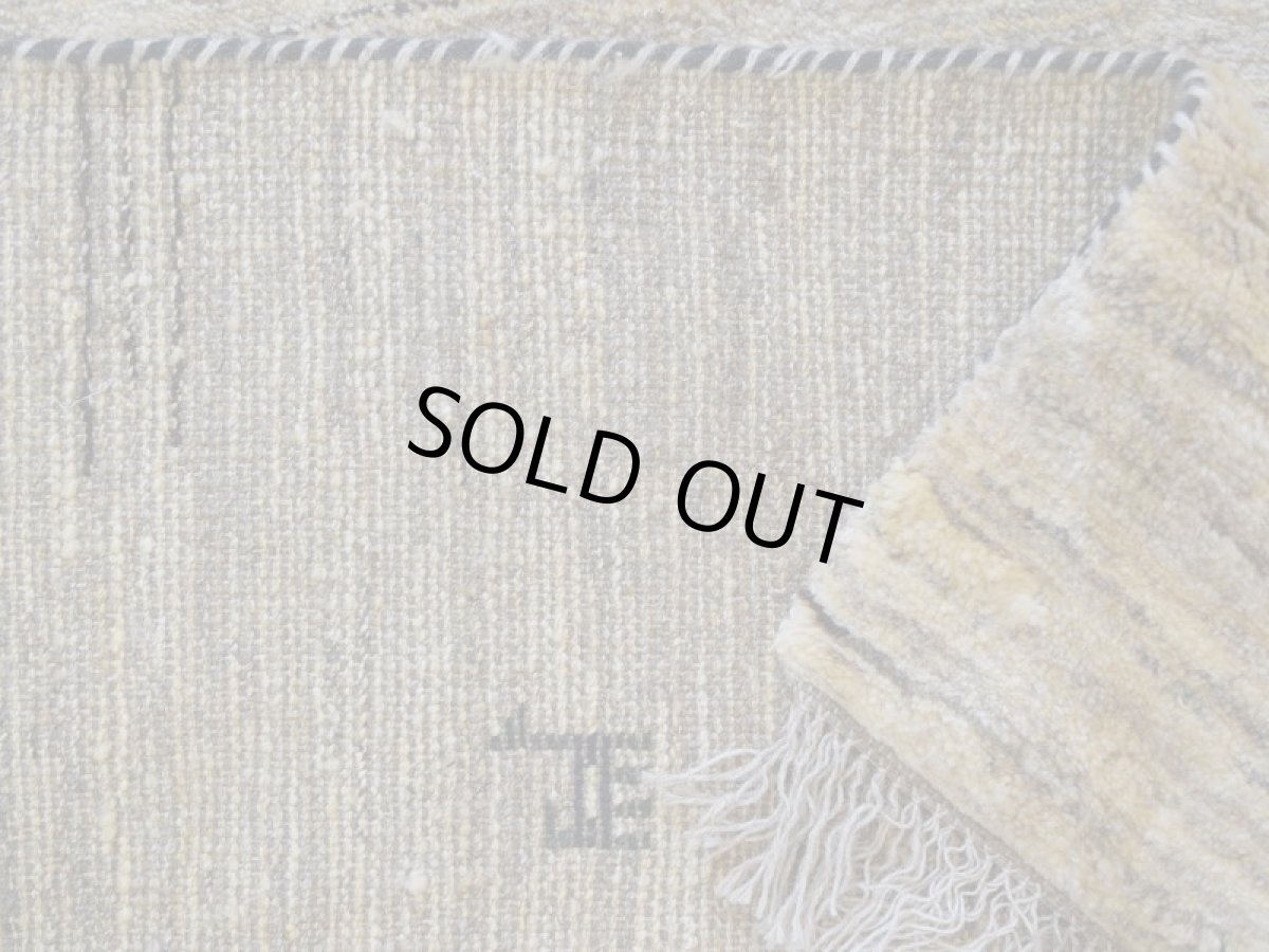 画像14: 新品 ペルシャ ギャッベ 縦2m 横1.5m 3㎡ 〜2帖 リビング ダイニング 2-3人掛けソファ サイズ 195 × 155 cm No.A580 肉厚 天然 ウール ギャベ 手織り ハンドメイド ラグ 絨毯 カーペット リビングダイニングルームやベッドサイドに 生成り クリーム 原毛系 動物 生命の樹 n-a580-195155s133-034 (14)