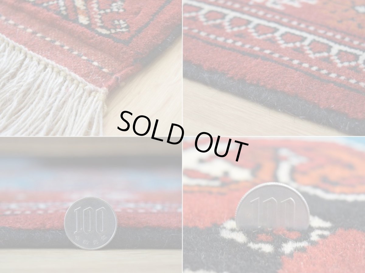 画像20: 新品 ペルシャ 部族絨毯 トルクメン 縦2m 横1.4n 2.6㎡ ~2帖 2-3人掛けソファ センターテーブル サイズ 190 x 135 cm No.R478 ウール 手織り ハンドメイド トライバル ラグ カーペット グリーン 幾何学模様 民族柄 赤 ターコイズ n-r478-190135h001-031 (20)