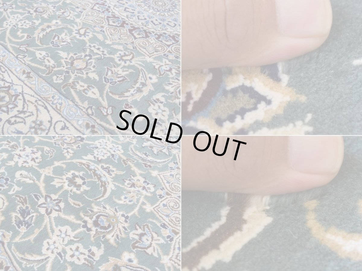 画像16: 美品 ペルシャ 絨毯 ナイン 産 9la ノーラー ノーフラ― 縦2.2m 横1.3m 3㎡ 〜2-3帖程度 リビング ダイニング 2-3人掛けソファ サイズ 214 x 130 cm No.A837 天然 ウール 手織り トライバル ラグ 敷物 マット カーペット メダリオン ヴィンテージ ビンテージ 中古品に抵抗のある方にもおすすめです。 a-a837-214130h064-006 (16)