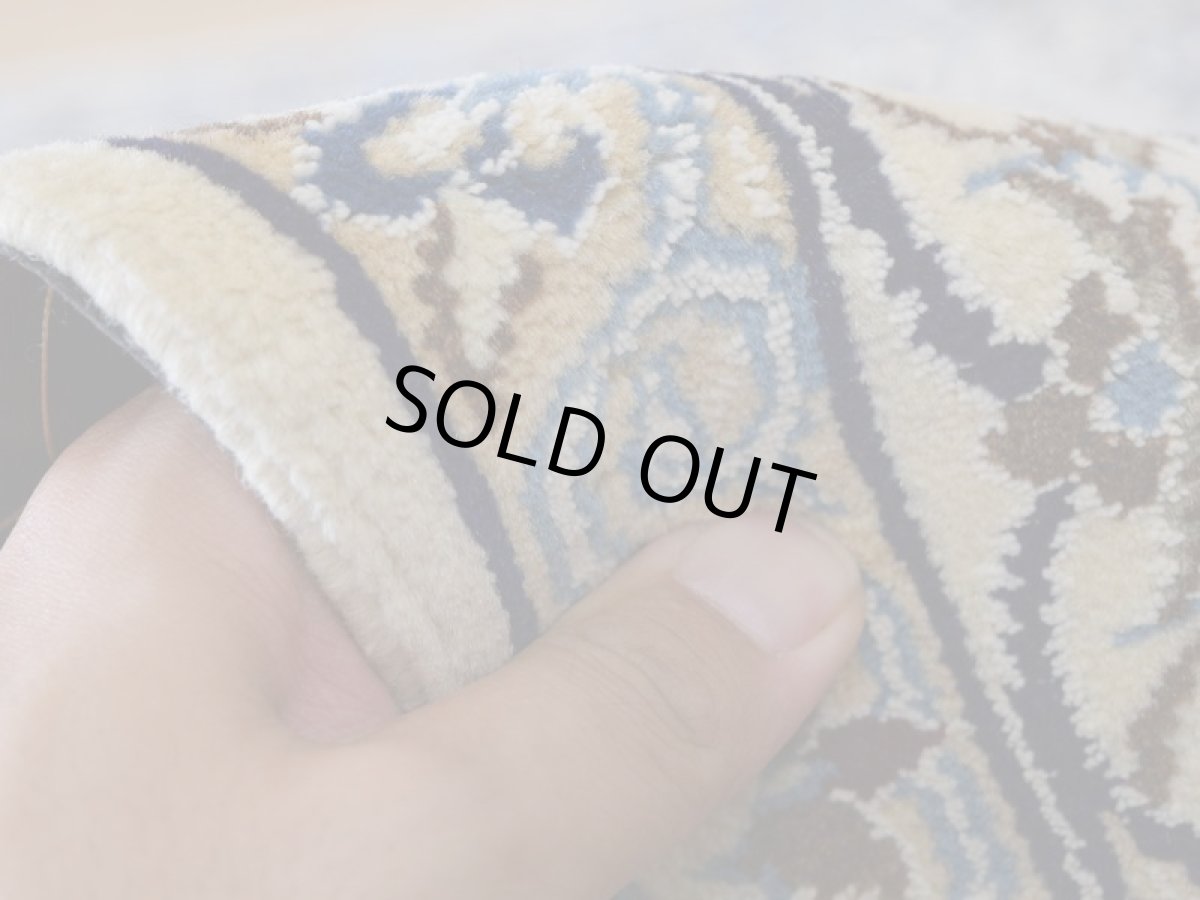 画像12: 美品 ペルシャ 絨毯 ナイン 産 9la ノーラー ノーフラ― 縦2.2m 横1.3m 3㎡ 〜2-3帖程度 リビング ダイニング 2-3人掛けソファ サイズ 214 x 130 cm No.A837 天然 ウール 手織り トライバル ラグ 敷物 マット カーペット メダリオン ヴィンテージ ビンテージ 中古品に抵抗のある方にもおすすめです。 a-a837-214130h064-006 (12)