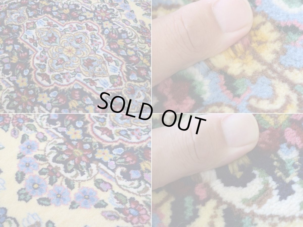 画像15: 新品 ペルシャ 絨毯 ケルマン 産 縦3.2m 横2.1m 6.5㎡ 〜6帖程度 リビング ダイニング 客室 3人掛けソファ コーナーソファ 大判 サイズ 315 x 207 cm No.2287 天然 ウール 手織り ハンドメイド ラグ マット カーペット 生成り クリーム n-2287-315207s8142a4413 (15)