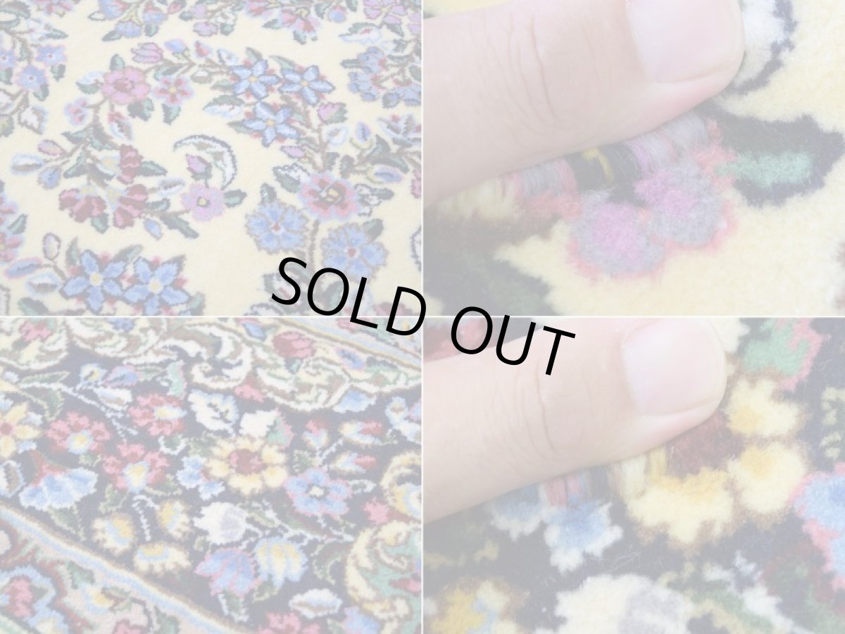 画像17: 新品 ペルシャ 絨毯 ケルマン 産 縦3.2m 横2.1m 6.5㎡ 〜6帖程度 リビング ダイニング 客室 3人掛けソファ コーナーソファ 大判 サイズ 315 x 207 cm No.2287 天然 ウール 手織り ハンドメイド ラグ マット カーペット 生成り クリーム n-2287-315207s8142a4413 (17)