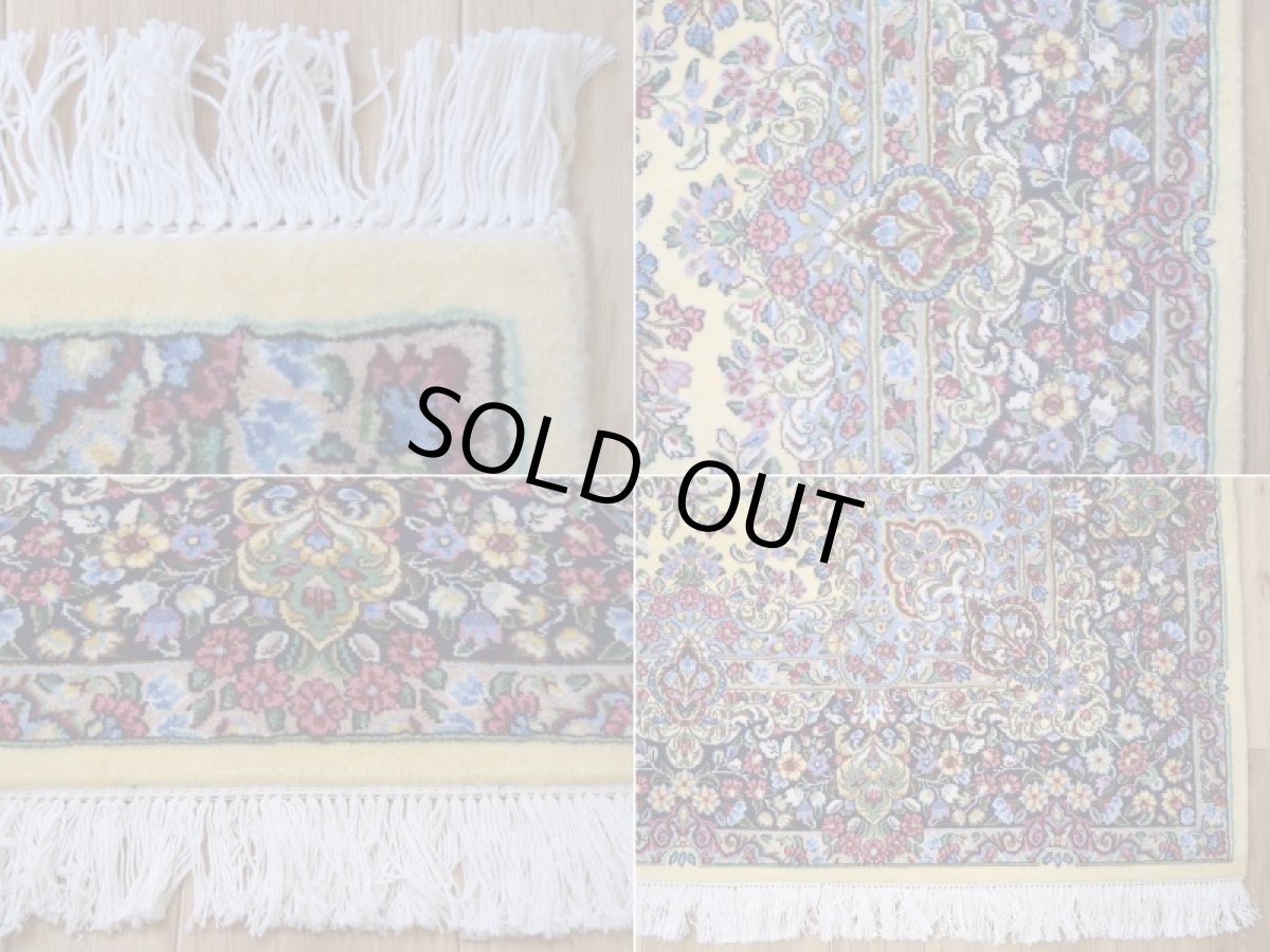 画像19: 新品 ペルシャ 絨毯 ケルマン 産 縦3.2m 横2.1m 6.5㎡ 〜6帖程度 リビング ダイニング 客室 3人掛けソファ コーナーソファ 大判 サイズ 315 x 207 cm No.2287 天然 ウール 手織り ハンドメイド ラグ マット カーペット 生成り クリーム n-2287-315207s8142a4413 (19)