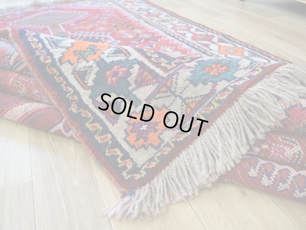 画像13: 新品 ペルシャ 部族絨毯 シラーズ 縦2.5m 横1.8m 4.5㎡ ~2-3帖 リビング ダイニング 2-3人掛けソファ サイズ 250 x 177 cm No.P293 ウール 手織り ハンドメイド トライバル ラグ カーペット 赤 ネイビー グレー オレンジ 民族柄 n-p293-250177h293p (13)