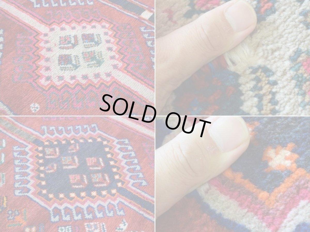 画像15: 新品 ペルシャ 部族絨毯 シラーズ 縦2.5m 横1.8m 4.5㎡ ~2-3帖 リビング ダイニング 2-3人掛けソファ サイズ 250 x 177 cm No.P293 ウール 手織り ハンドメイド トライバル ラグ カーペット 赤 ネイビー グレー オレンジ 民族柄 n-p293-250177h293p (15)