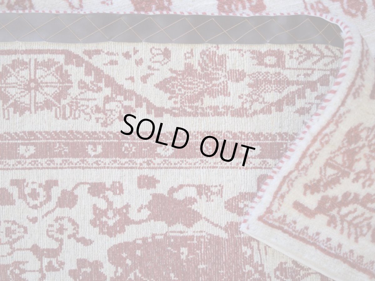 画像14: 新品 ペルシャ ギャッベ 縦2.5m 横1.7m 4㎡ 〜2-3帖程度 リビング ダイニング 2-3人掛けソファ サイズ 239 × 162 cm No.A622 肉厚 リーズバフト ウール 手織りギャベ  ハンドメイド ラグ 絨毯 カーペット 生成り クリーム 赤 リビングダイニングルームやベッドサイドに n-a622-239162s048-529 (14)