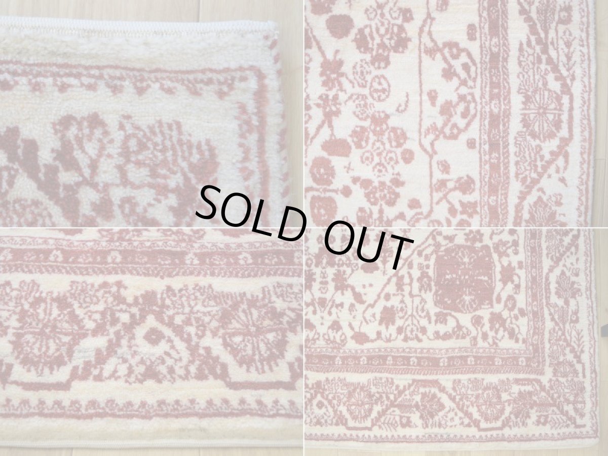 画像19: 新品 ペルシャ ギャッベ 縦2.5m 横1.7m 4㎡ 〜2-3帖程度 リビング ダイニング 2-3人掛けソファ サイズ 239 × 162 cm No.A622 肉厚 リーズバフト ウール 手織りギャベ  ハンドメイド ラグ 絨毯 カーペット 生成り クリーム 赤 リビングダイニングルームやベッドサイドに n-a622-239162s048-529 (19)