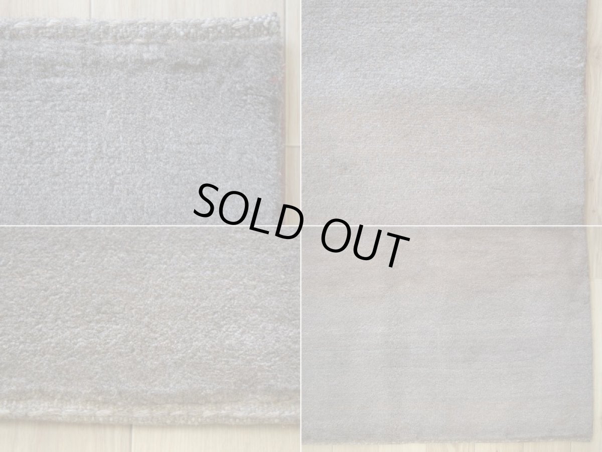 画像19: 新品 ペルシャ ギャッベ 縦2.5m 横1.7m 4㎡ 〜4帖 リビング ダイニング 2-3人掛けソファサイズ 237 × 164 cm No.1467 天然 肉厚 ウール ギャベ 手織り ハンドメイド ラグ 絨毯 カーペット ベージュ ブラウン グレー グラデーション ボーダー リビングダイニングルームやベッドサイドに n-1467-237164s032-003 (19)